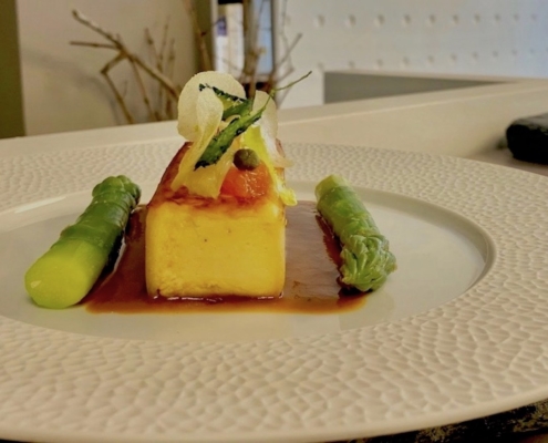 Recette terrine de foie gras et pommes de terre du chef Michel