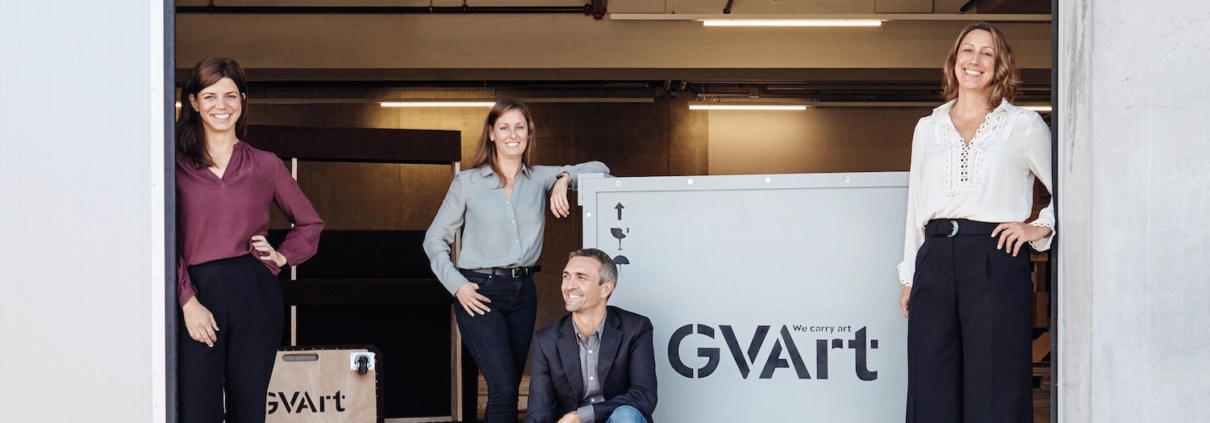 L'équipe de GVArt, décembre 2021